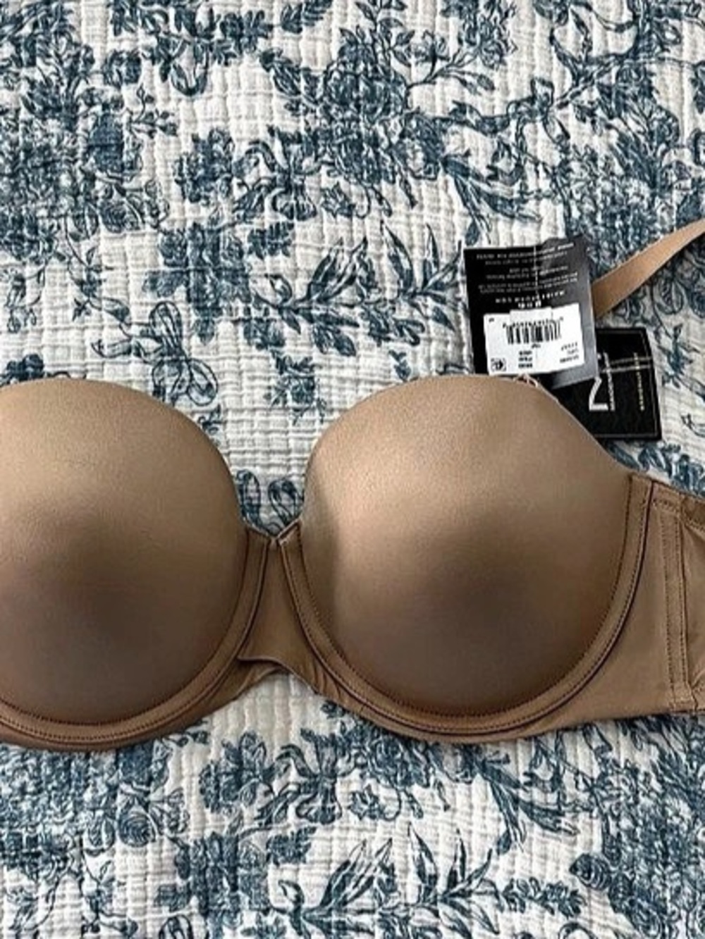 Maidenform Self Expressions Stay Put Strapless Bra Brown 36DD